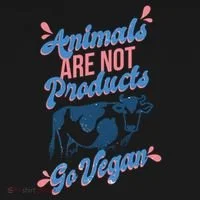 Animals Are Not Products Bucket Hat thumb 4