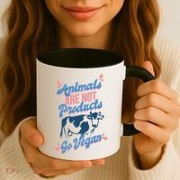 Animals Are Not Products Coffee Mug thumb 3