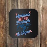 Animals Are Not Products Coaster thumb 0