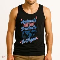 Animals Are Not Products Tank Top thumb 3