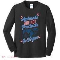 Animals Are Not Products Kids Long Sleeve Shirt thumb 0