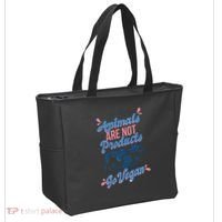 Animals Are Not Products Tote Bag thumb 2
