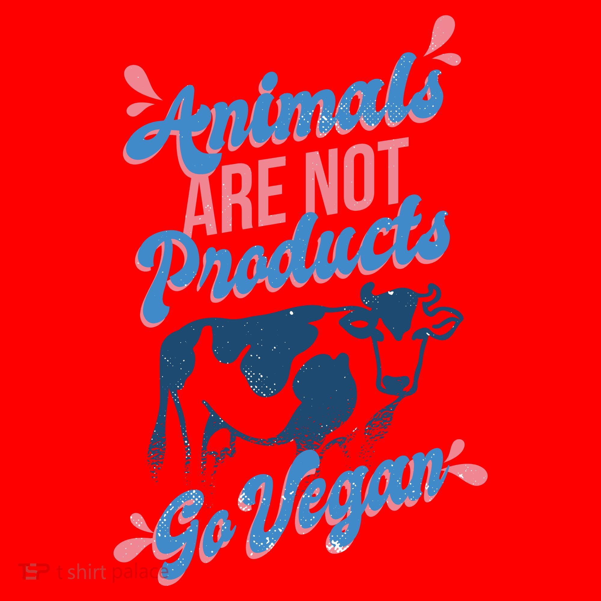 Animals Are Not Products Santa Hat