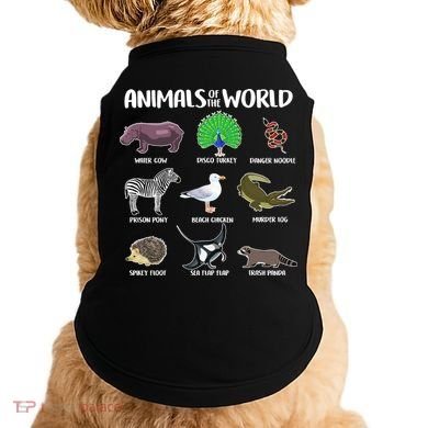 Animals Of The World Doggie Tank