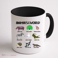 Animals Of The World Coffee Mug thumb 1