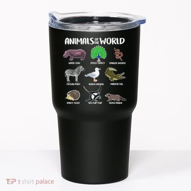 Animals Of The World Tumbler