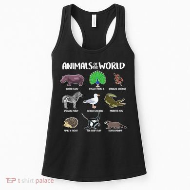 Animals Of The World Women's Tank Top