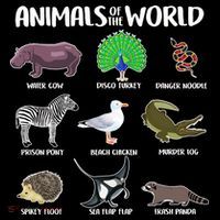 Animals Of The World Baby Bodysuit thumb 2
