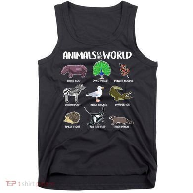 Animals Of The World Tank Top