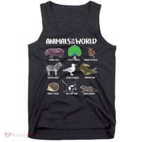 Animals Of The World Tank Top thumb 0
