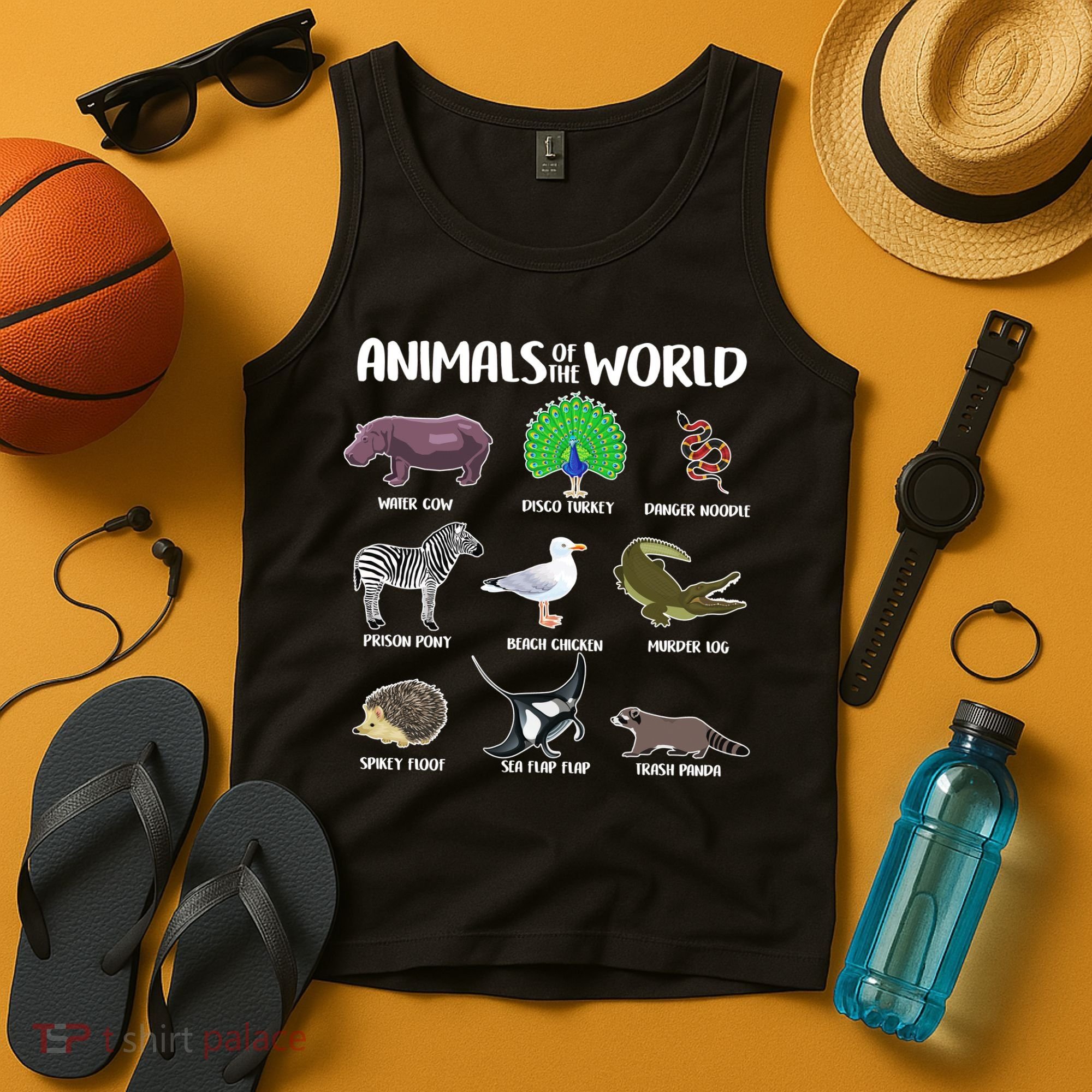 Animals Of The World Tank Top