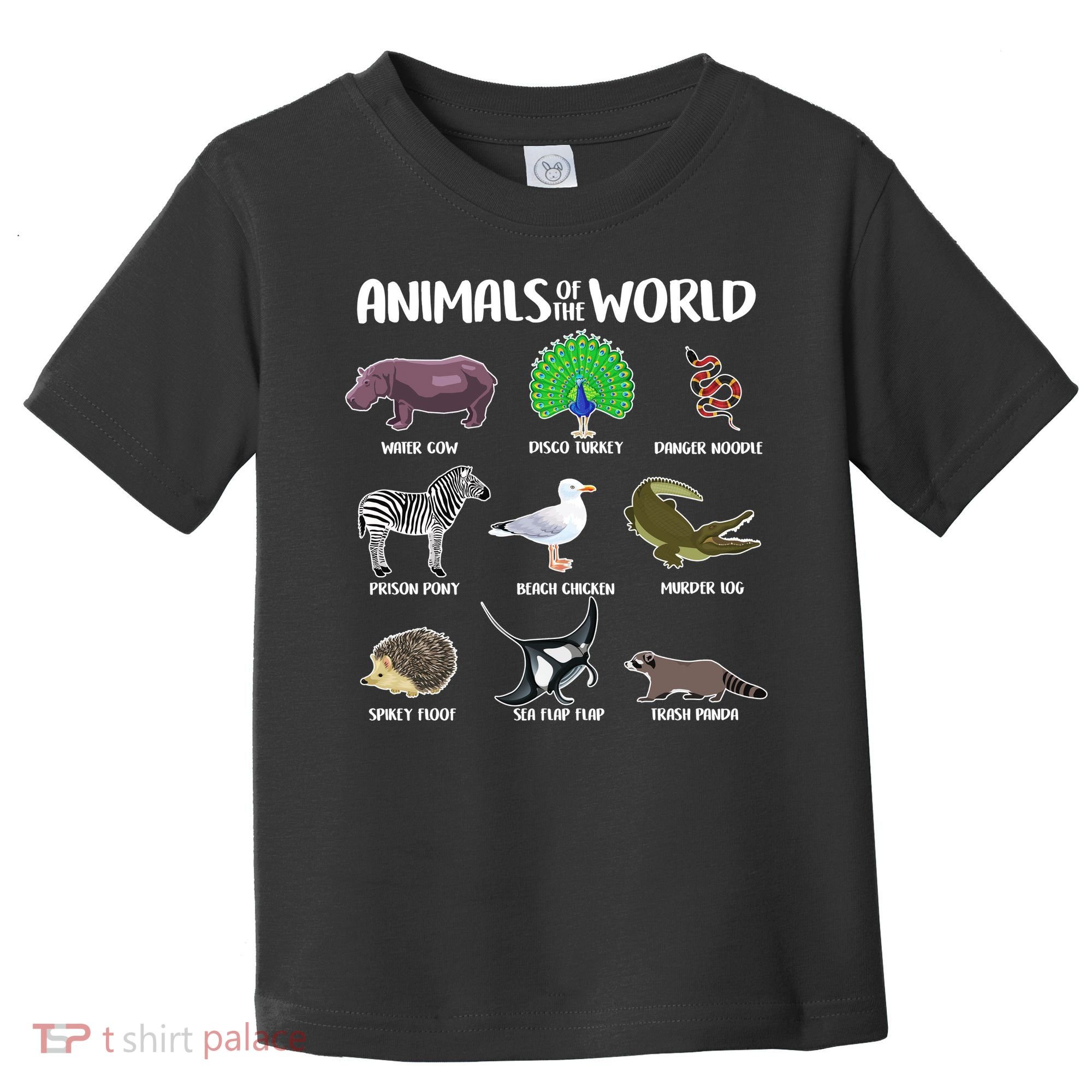 Animals Of The World Toddler T-Shirt