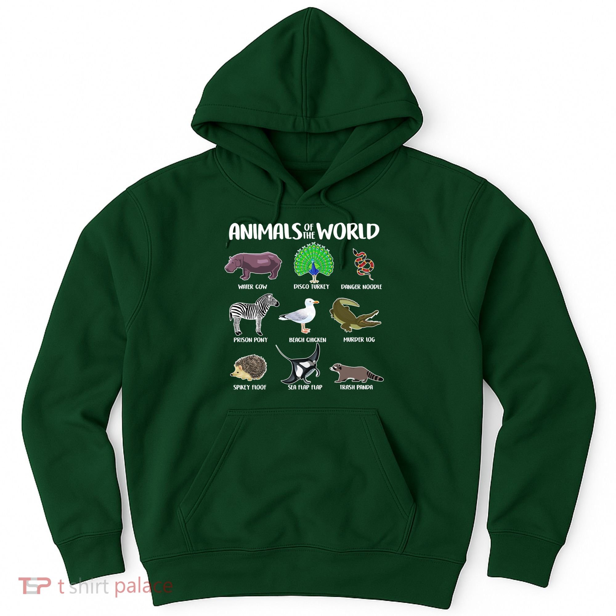 Animals Of The World Hoodie
