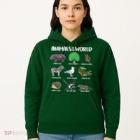 Animals Of The World Hoodie thumb 5
