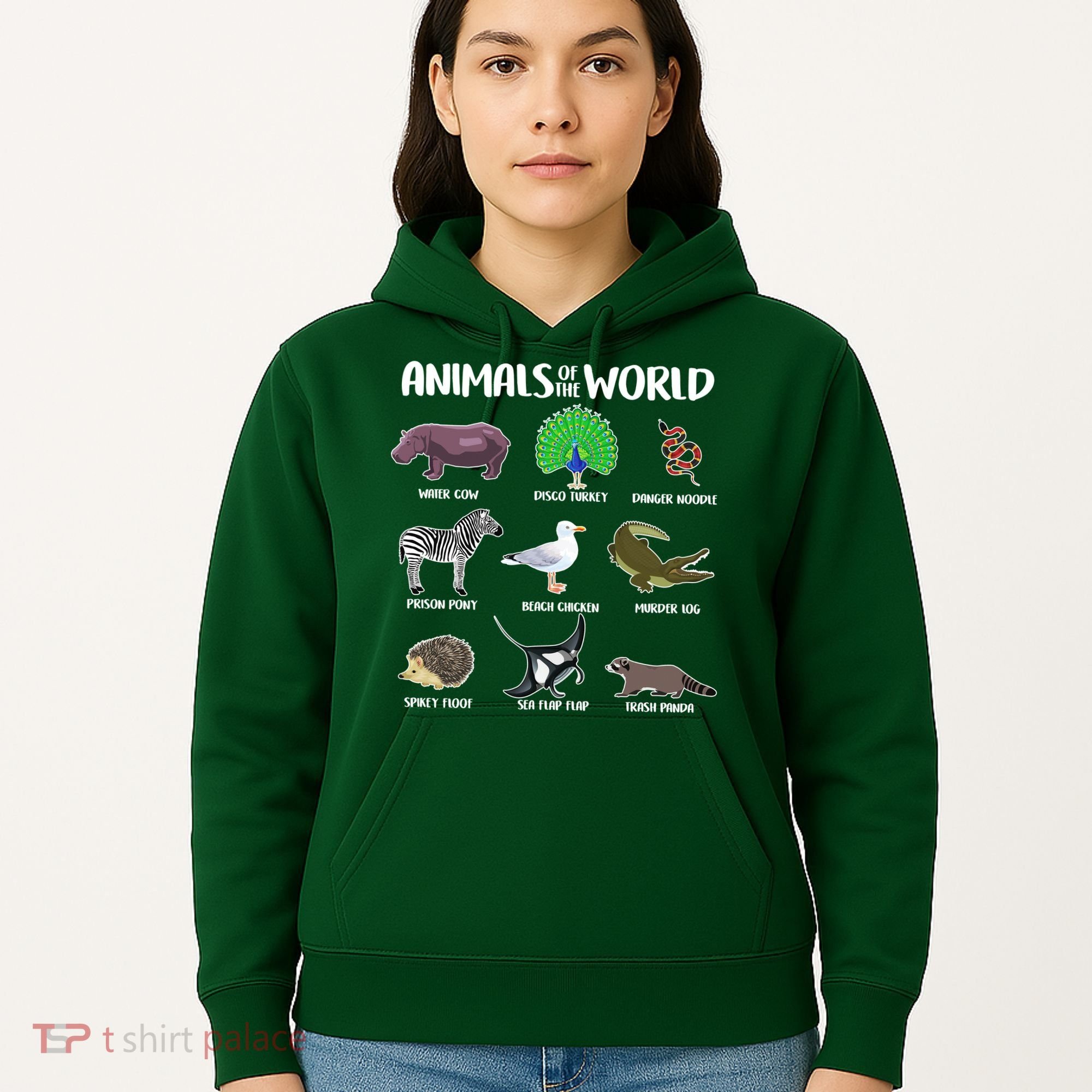 Animals Of The World Hoodie