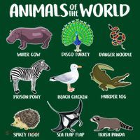 Animals Of The World Hoodie thumb 7