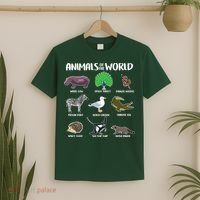 Animals Of The World T-Shirt thumb 2
