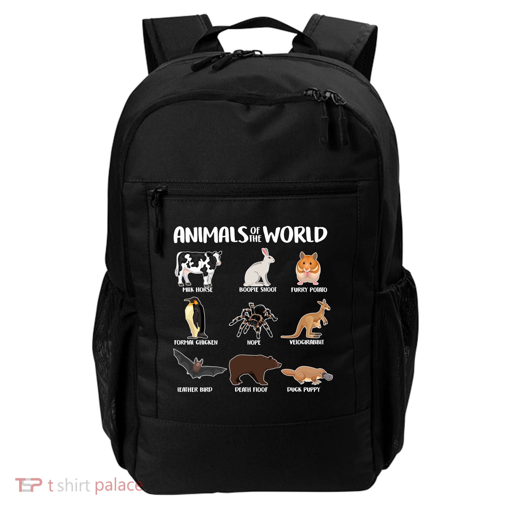 Animals Of The World Funny Names Backpack