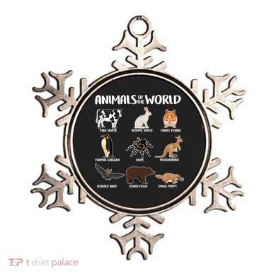 Animals Of The World Funny Names Ornament