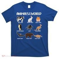 Animals Of The World Funny Names T-Shirt thumb 0