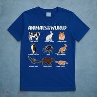 Animals Of The World Funny Names T-Shirt thumb 5