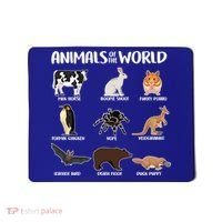 Animals Of The World Funny Names Mousepad thumb 0