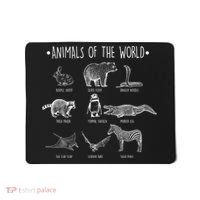 Animals Of the World Funny Wildlife Mousepad thumb 0