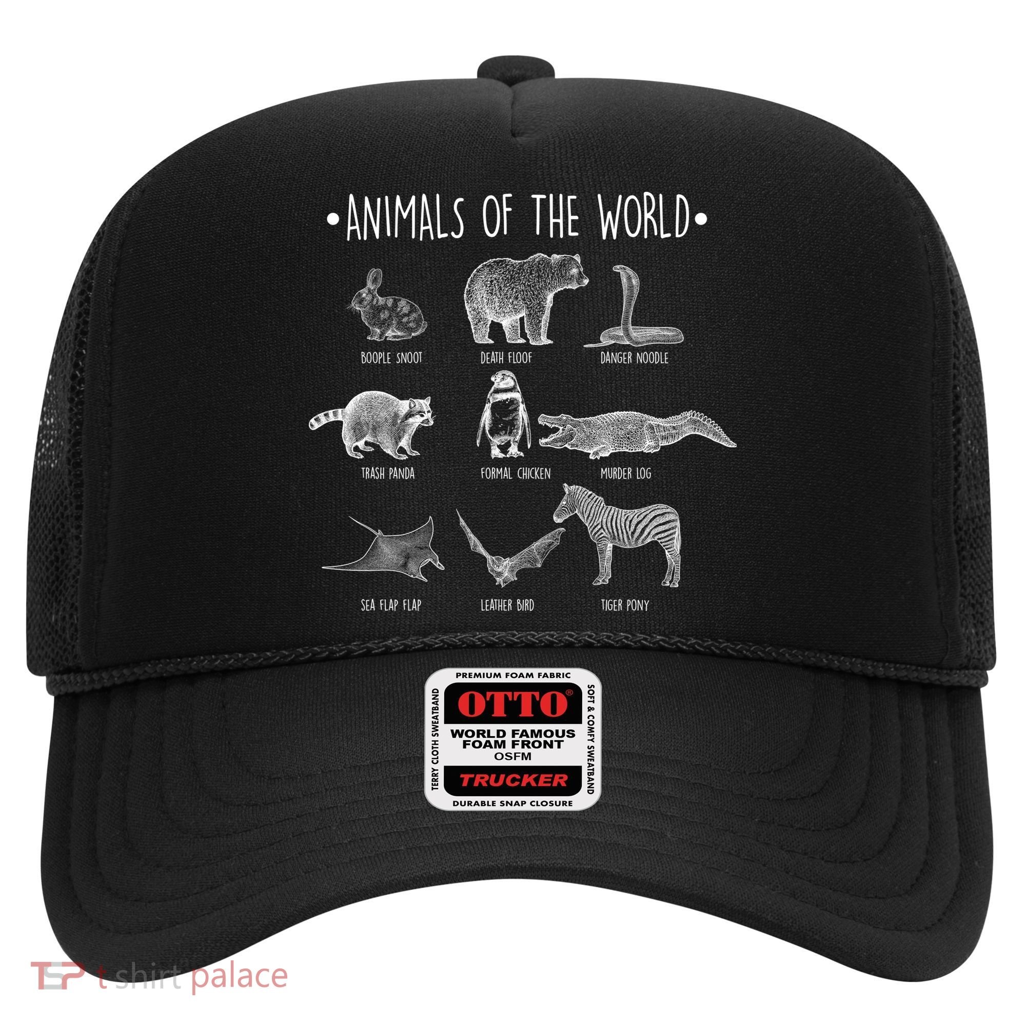 Animals Of the World Funny Wildlife Hat