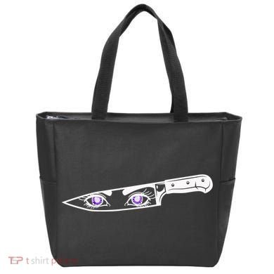 Anime Bautiful Eyes Blade Vintage Tote Bag