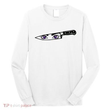Anime Bautiful Eyes Blade Vintage Long Sleeve Shirt