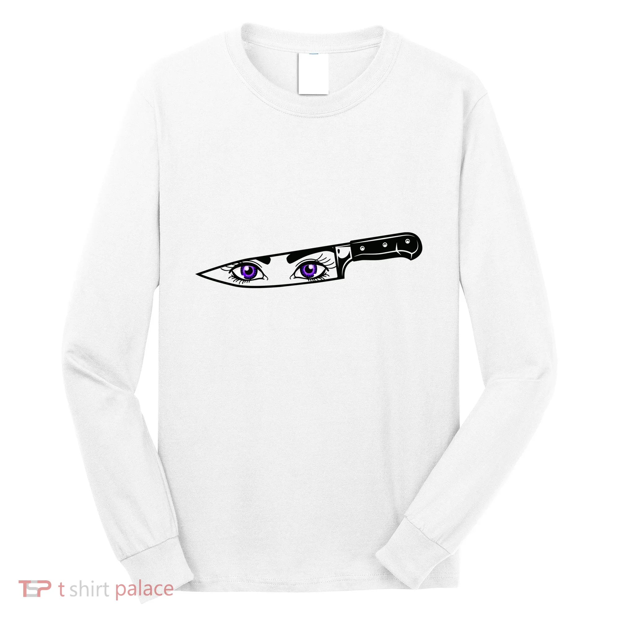 Anime Bautiful Eyes Blade Vintage Long Sleeve Shirt