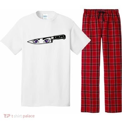 Anime Bautiful Eyes Blade Vintage Pajama Set