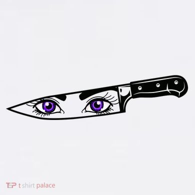 Anime Bautiful Eyes Blade Vintage Women's Crop Top Tee
