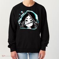 Anime Broken Glass Sparkle Eyes Women's Sweatshirt thumb 0