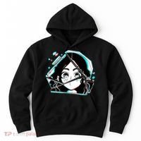 Anime Broken Glass Sparkle Eyes Hoodie thumb 0