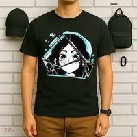 Anime Broken Glass Sparkle Eyes T-Shirt thumb 6