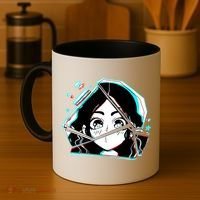 Anime Broken Glass Sparkle Eyes Coffee Mug thumb 4