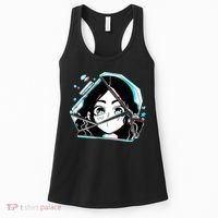 Anime Broken Glass Sparkle Eyes Women's Tank Top thumb 0