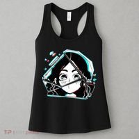 Anime Broken Glass Sparkle Eyes Women's Tank Top thumb 3