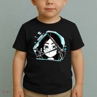 Anime Broken Glass Sparkle Eyes Toddler T-Shirt thumb 2