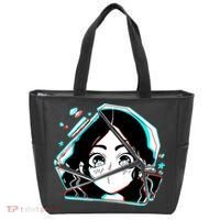 Anime Broken Glass Sparkle Eyes Tote Bag thumb 0