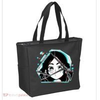 Anime Broken Glass Sparkle Eyes Tote Bag thumb 2