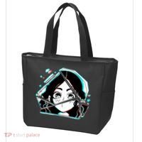 Anime Broken Glass Sparkle Eyes Tote Bag thumb 3