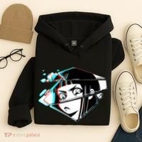 Anime Eyes Broken Glass Hoodie thumb 4