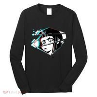 Anime Eyes Broken Glass Long Sleeve Shirt thumb 0