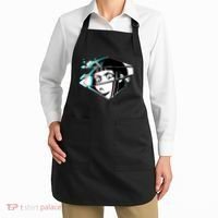Anime Eyes Broken Glass Apron thumb 2
