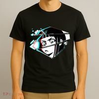 Anime Eyes Broken Glass T-Shirt thumb 3