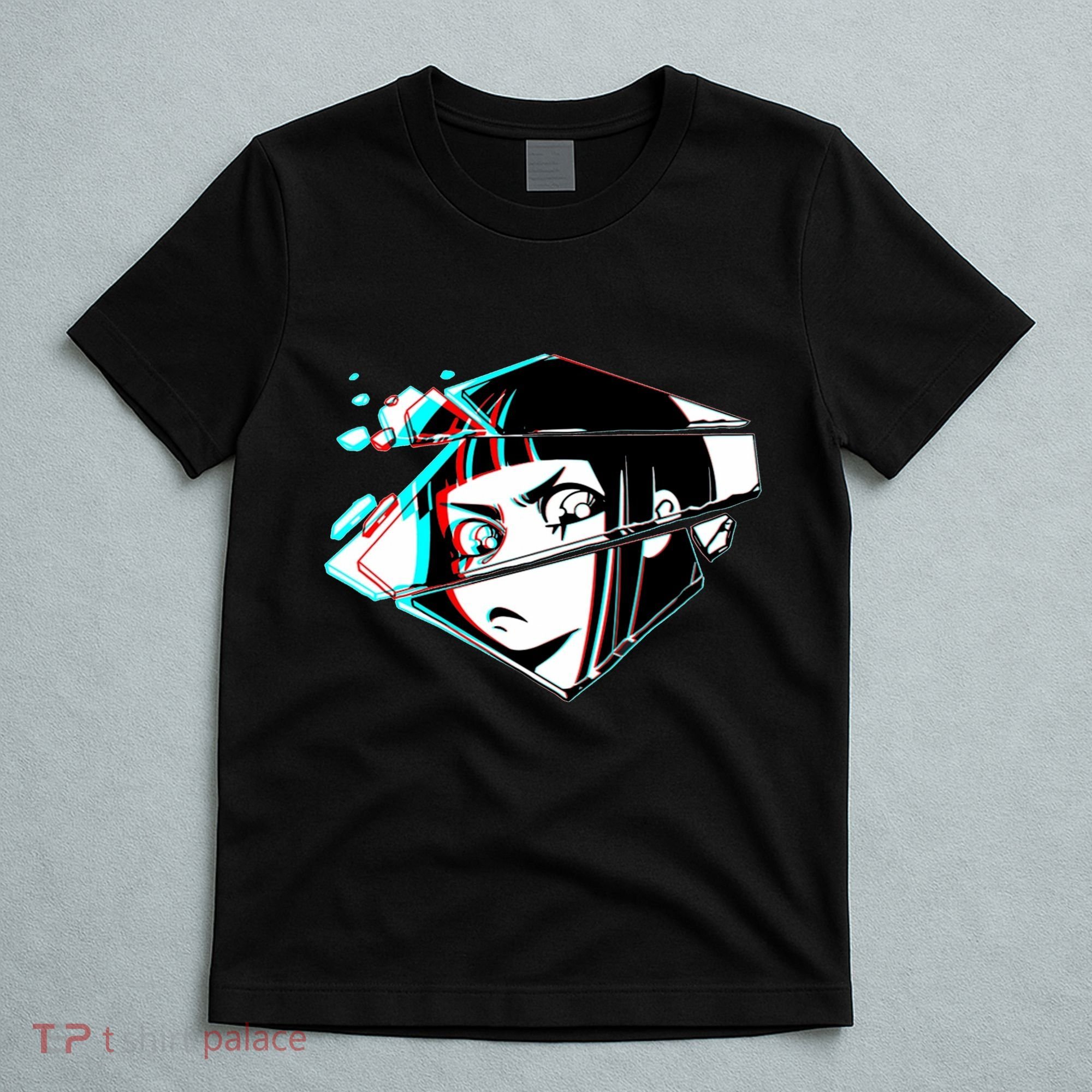 Anime Eyes Broken Glass T-Shirt