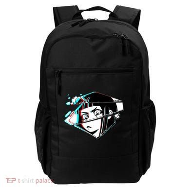 Anime Eyes Broken Glass Backpack