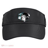 Anime Eyes Broken Glass Adult Drive Performance Visor thumb 0